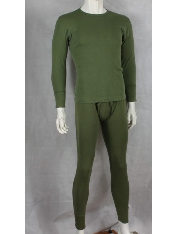 Genuine Surplus British Army Vintage Cotton Thermal Top Vest Long Johns G1