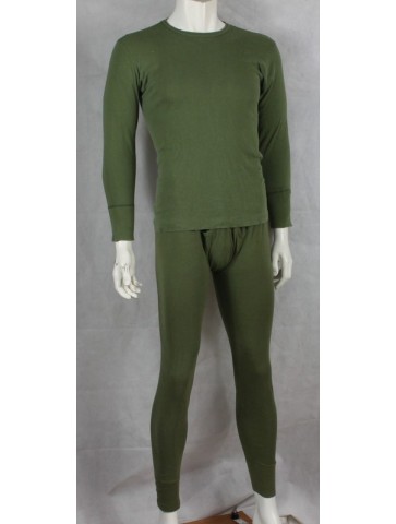 Genuine Surplus British Army Vintage Cotton Thermal Top Vest Long Johns G1