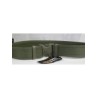 Green Heavy Duty Military Security Belt L 38-44"" Waist 50mm wide (377)