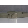 Genuine Surplus French Army Belt 30mm Wide Army Military Metal Buckle Sand NEW