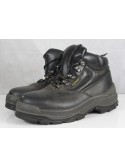Genuine Surplus Reinforced Toe-Cap Work Boot Black Leather UK 5 (393)