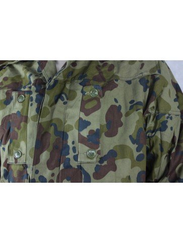 NEW Genuine Surplus Romanian Army Parka Wool Lining Thermal Oak Leaf Camo Coat