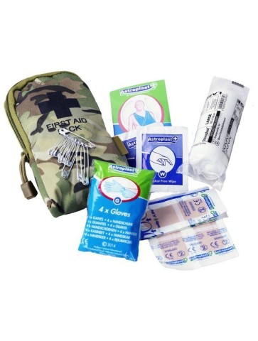 Kombat First Aid Kit Military Travel Pouch Pocket Cadets Camouflage