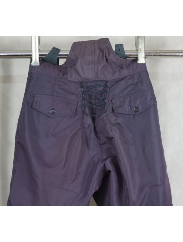 Genuine Surplus Italian Airforce Purple Salopettes Quilted Winter Trousers (386)