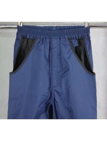 Genuine Surplus Navy Blue Treggings Waterproof Over Trousers 28-30" (389)