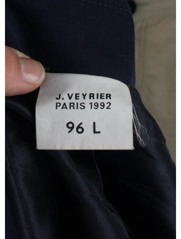 Genuine Surplus French Police Raincoat Navy Blue (461)