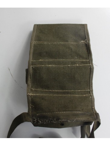 Genuine Surplus Vintage French Army Drop Leg Grenade Pouch 1950's Indo China War
