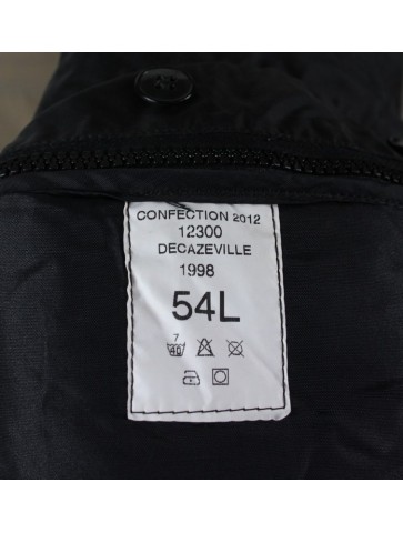 Genuine Surplus French Nylon Police Jacket Black Water Resistant 38-40" Tall 476