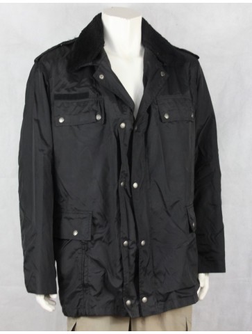 Genuine Surplus French Nylon Police Jacket Black Water Resistant 42-44"  473