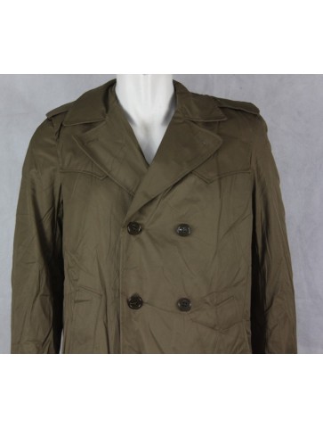 Genuine Surplus Spanish Army Rain Mac Coat Tan Gaberdine 32-34" (481)