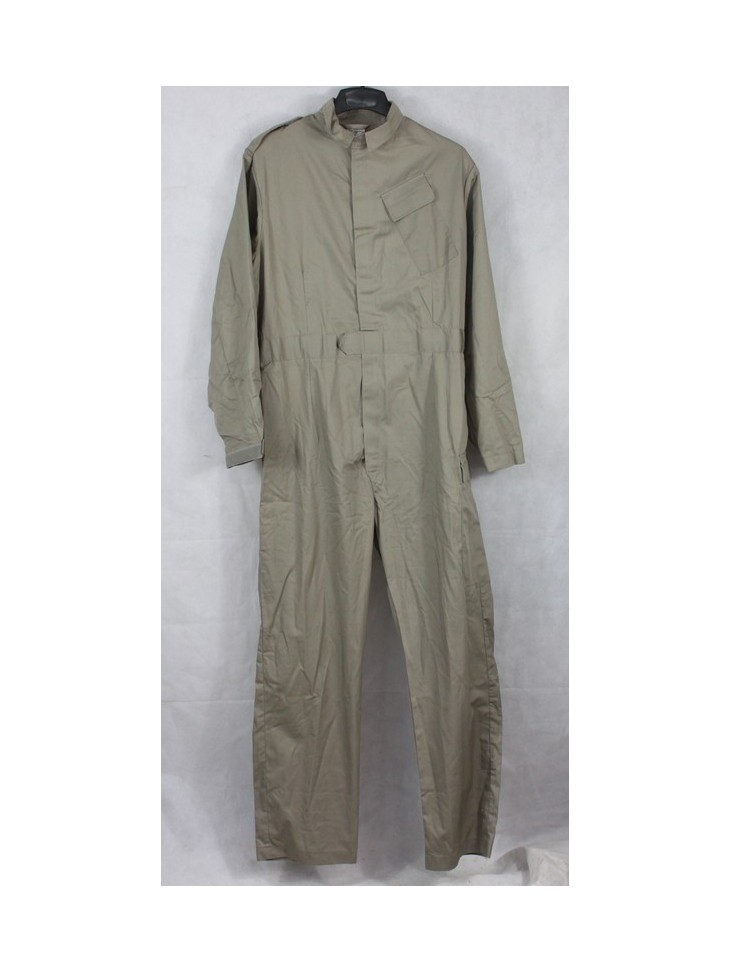 Genuine Surplus British Overall Coverall Army Polycotton Stone Hook & Loop (536)