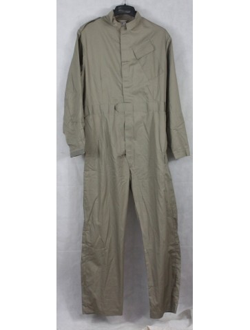 Genuine Surplus British Overall Coverall Army Polycotton Stone Hook & Loop (536)
