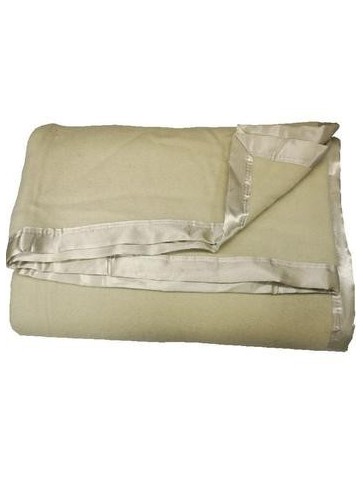 Genuine Surplus British Army Wool Blend Blanket Ideal for Bedding / Removals