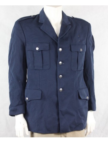 Genuine Surplus Serbian Military Dress Jacket Navy Blue w marks (577)