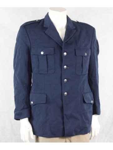 Genuine Surplus Serbian Military Dress Jacket Navy Blue w marks (577)