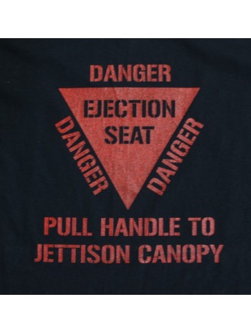 Ejection Seat Danger Exclusive Printed T-Shirt Military Forces Aviation