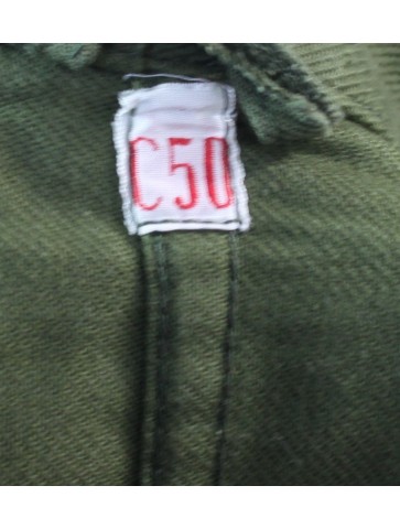 Genuine Surplus Swedish Army Field Jacket Canvas Short Bomber  (624)