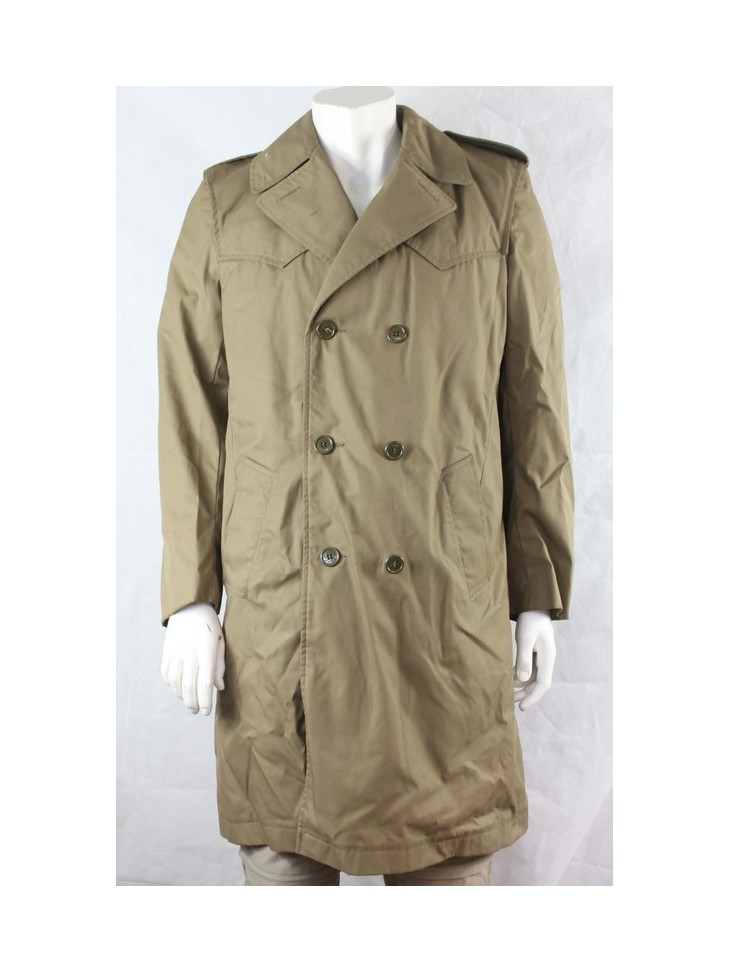 Genuine Surplus Vintage French Army M64 Raincoat Sand Tan Trench 1977 ...