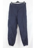 Genuine Surplus French Firefighters Trousers Zip Fly Navy Blue 32" w (657)