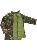 Kids/Boys Army British DPM Padded Quilted Zipped Camo Jacket Size 3-13 Years