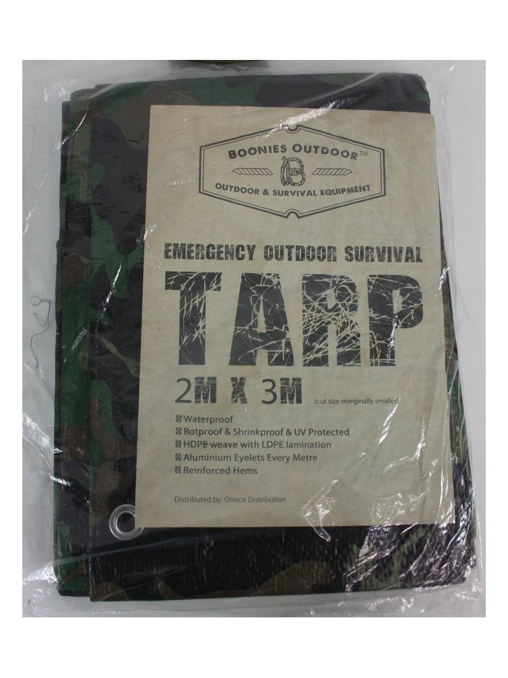 Camouflage Tarpaulin Outdoor Waterproof Protection 2 x 3m (6*9foot) (733)