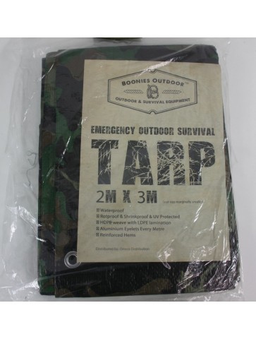 Camouflage Tarpaulin Outdoor Waterproof Protection 2 x 3m (6*9foot) (733)