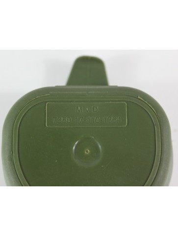 Genuine Surplus Swedish Folding Camping Cup Green Plastic Compact Small Travel
