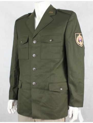 Genuine Slovakian Army Uniform Jacket Mens Dress Jacket Green All Sizes badged