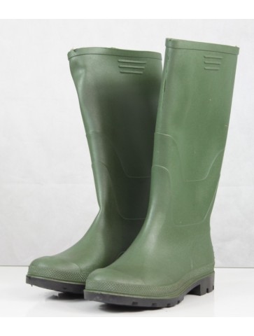 Genuine Surplus Green Wellies Fabric Lined Size UK9 (43) (778)