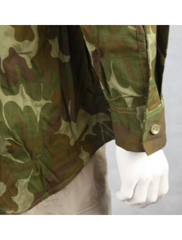 Genuine Surplus Romanian Army Camouflage Shirt Woodland Camo m90 Lightweight