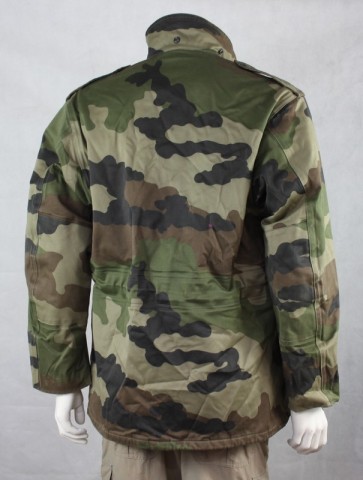 Genuine Surplus French Quilted Thinsulate Waterproof Camo Jacket 40-42" (805)