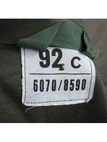 Genuine Surplus French Army Sateen 300 Vintage Combat Jacket Canvas 36-38" (807)