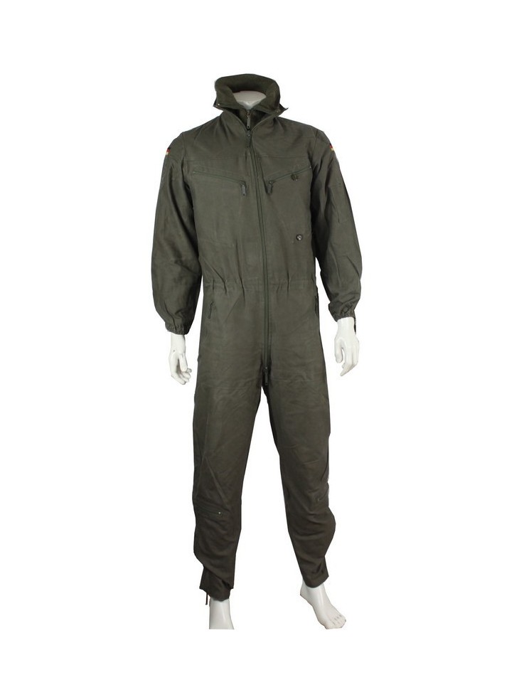 Genuine Surplus German Faux Fur Lined Thermal Tank Suit Flight Suit Overall