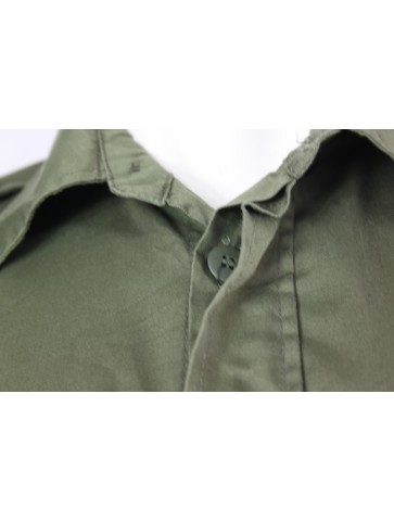 Genuine Surplus Croatian Army Olive Green Shirt Cotton/Poly Badged