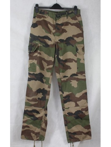 Genuine Surplus French CCE Camo Combat Trousers PolyCotton