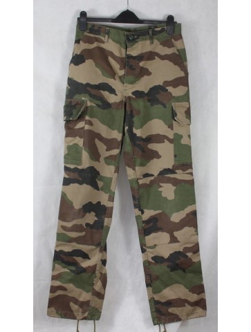 Genuine Surplus French CCE Camo Combat Trousers PolyCotton