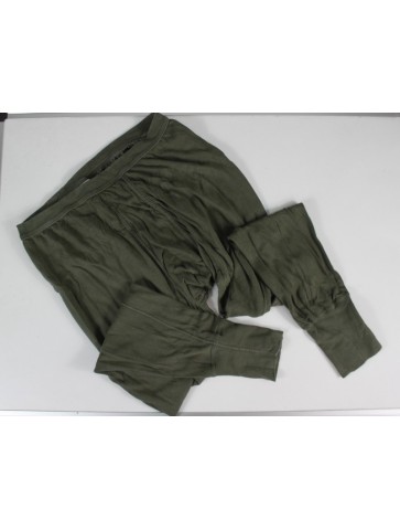 Genuine Surplus German Long Johns Midweight Cotton Thermal Pants