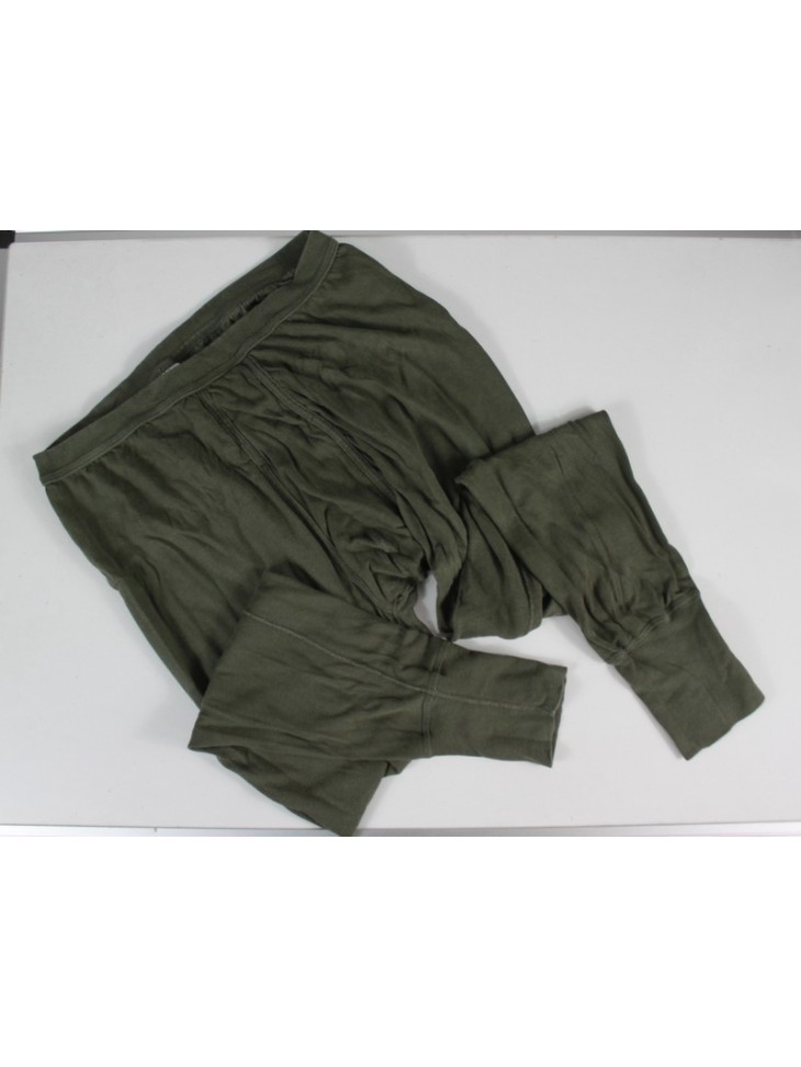 Genuine Surplus German Long Johns Midweight Cotton Thermal Pants