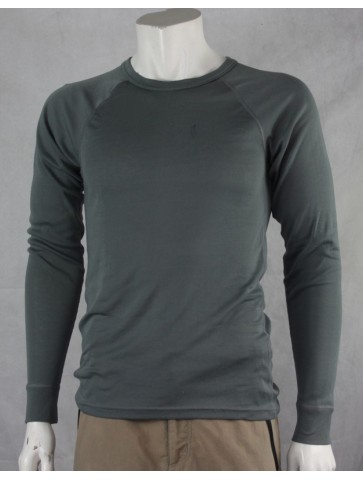 Genuine Surplus Dutch Thermal Top Long Sleeve Wicking Polyester Grey G1