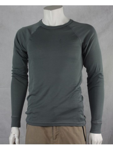 Genuine Surplus Dutch Thermal Top Long Sleeve Wicking Polyester Grey G1