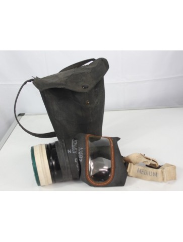 Genuine Surplus British WW2 Civilian Protection Gas Mask Dated 1938 (921)