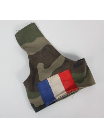 Genuine Surplus French Army Brassard Tricolore Flag CCE Camo