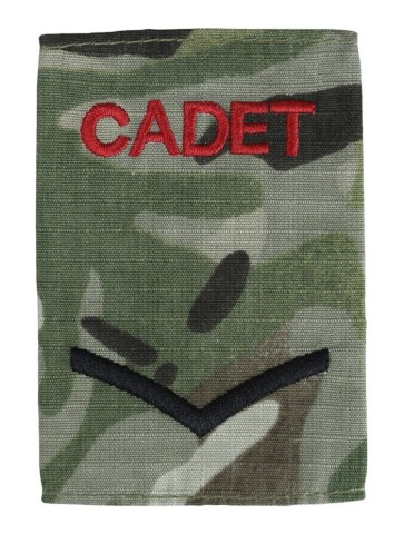 MTP  Compatible BTP Camo Single Army  ACF Air Cadet ATC CCF Cadet  Lance Corporal Rank Slide