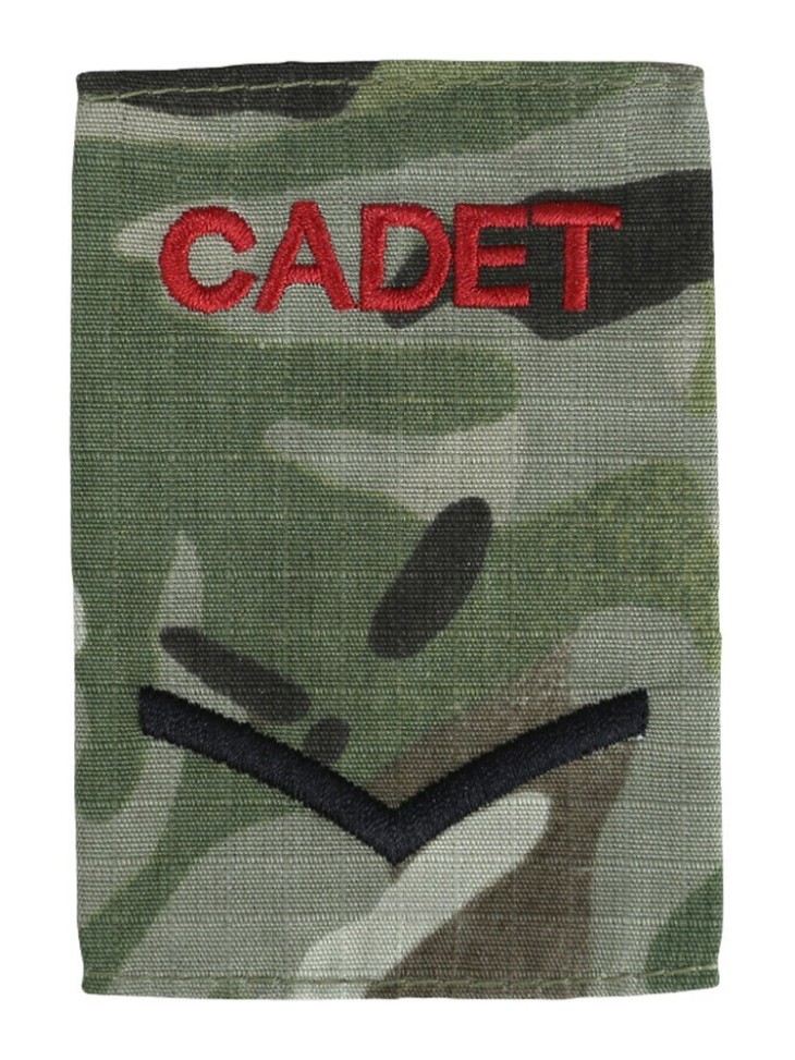MTP  Compatible BTP Camo Single Army  ACF Air Cadet ATC CCF Cadet  Lance Corporal Rank Slide