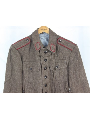Genuine Surplus Bulgarian Wool Jacket Ex Army Vintage Small Mens / Womens Sizes