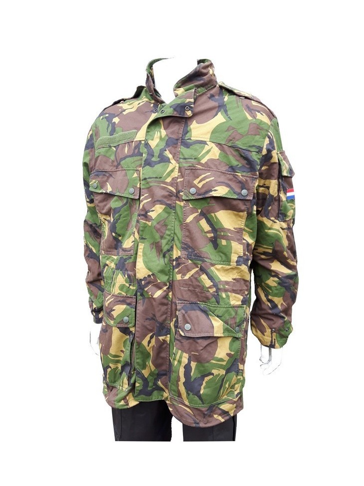 Genuine Surplus Dutch Army 3 Layer Parka Waterproof Thermal Camouflage