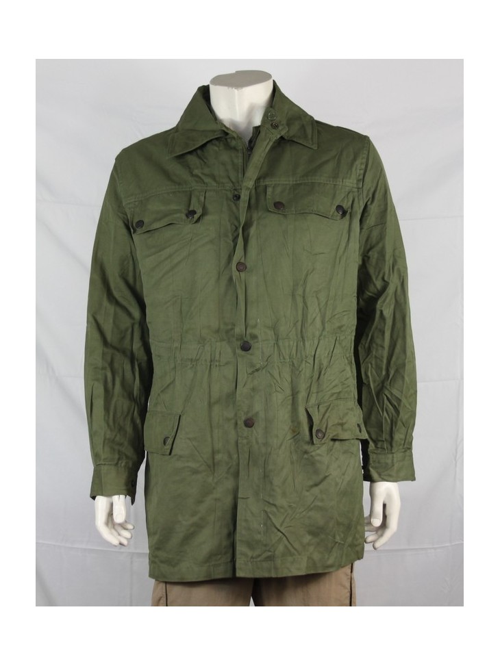 Genuine Surplus Italian Ministry of Finance Parka Olive Lined 36-38" (954)