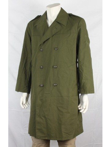 Genuine Surplus Czechoslovakian Cold Weather Army Raincoat Green 38-40" (962)