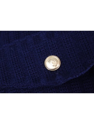 Genuine Surplus Naval Jumper with gold buttons Navy BLue 40" Chest (881)