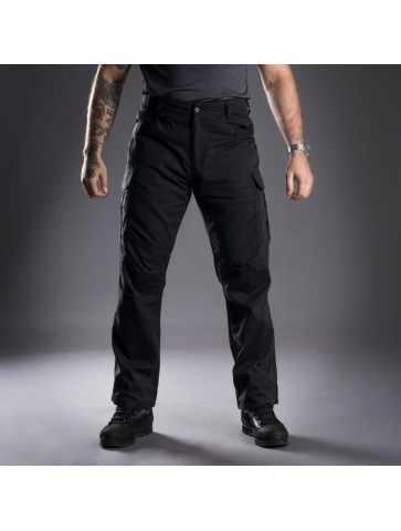 Highlander Stoirm Tactical Ripstop Stretch Trousers Black
